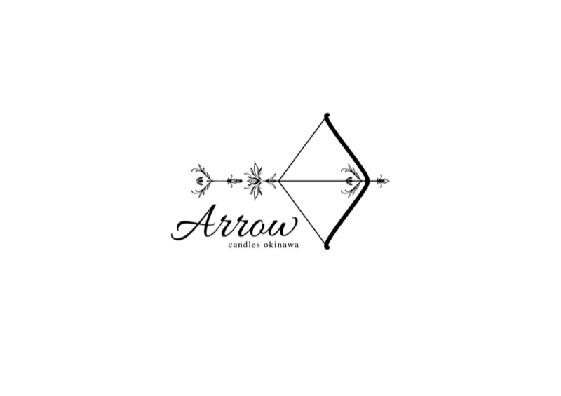 Arrow candles okinawa ロゴ